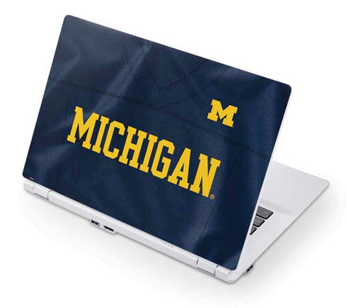 University of Michigan Blue Jersey Acer Chromebook Skin